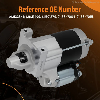 12V Starter for John Deere X465/Gator TH (AM133646, MIA11409)