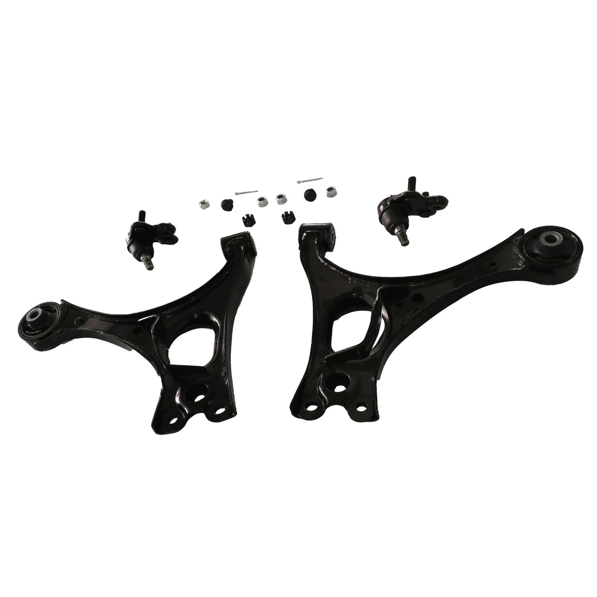 Set of 4 Front Lower Control Arms + Ball Joints for Honda Civic/Acura CSX (2006–2011)