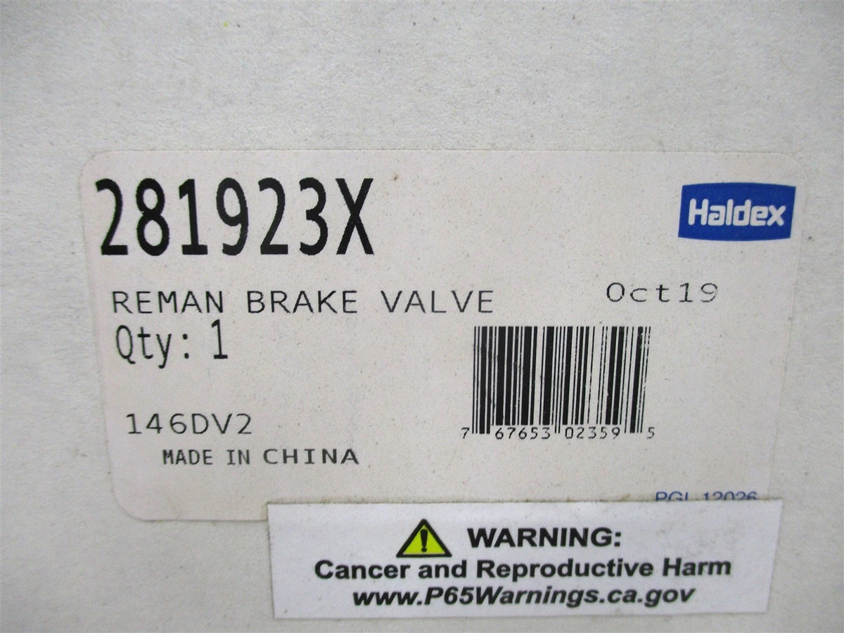 Haldex DV-2 Automatic Drain Valve for Truck Trailer (281923)