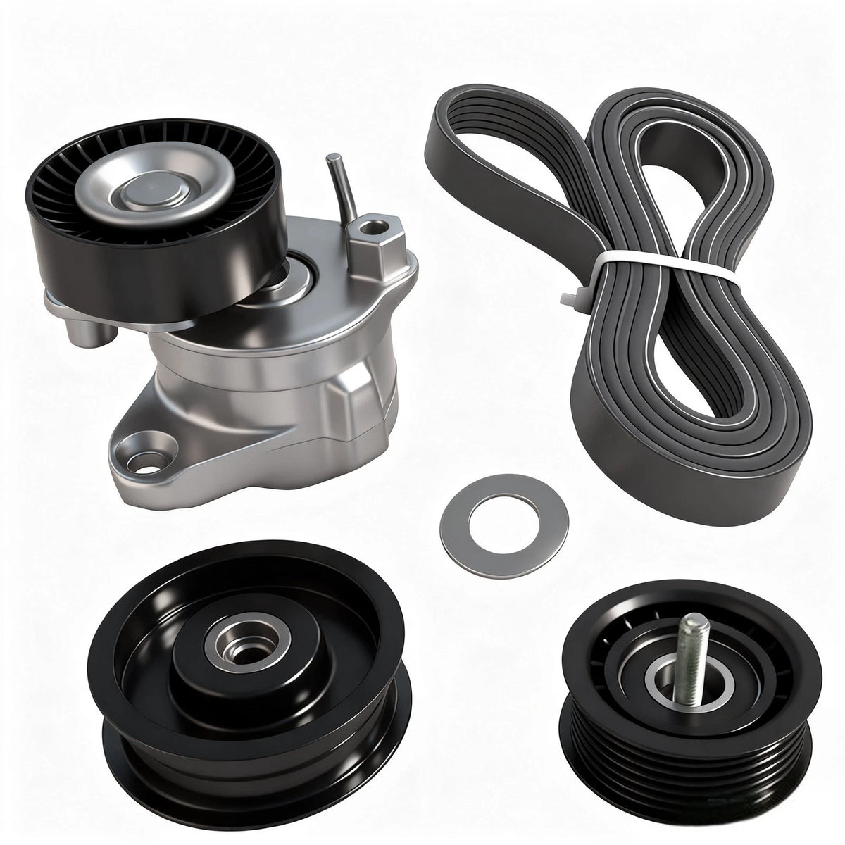 Accessory Drive Belt Kit for Dodge Sprinter 2500 3500 (2007–2015)