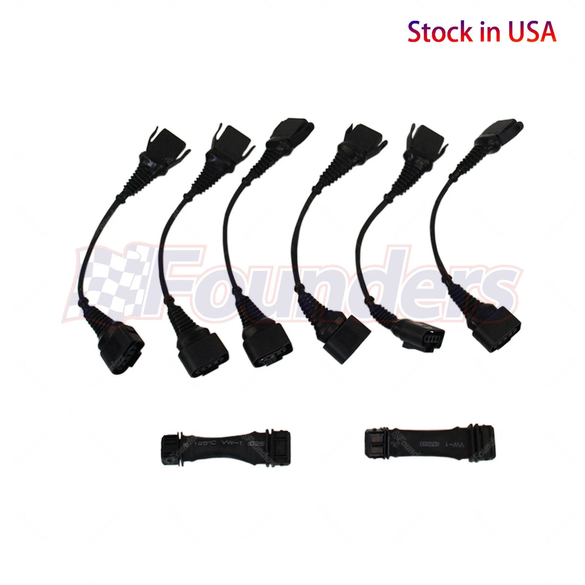 2X FSI Coil Conversion Harness & 2X ICM Harnesses for Audi A6