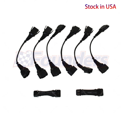 2X FSI Coil Conversion Harness & 2X ICM Harnesses for Audi A6