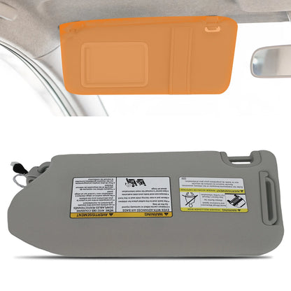 Right Sun Visor w/ Light for Pathfinder QX60 (2013–2018) 964009PB0A Gray