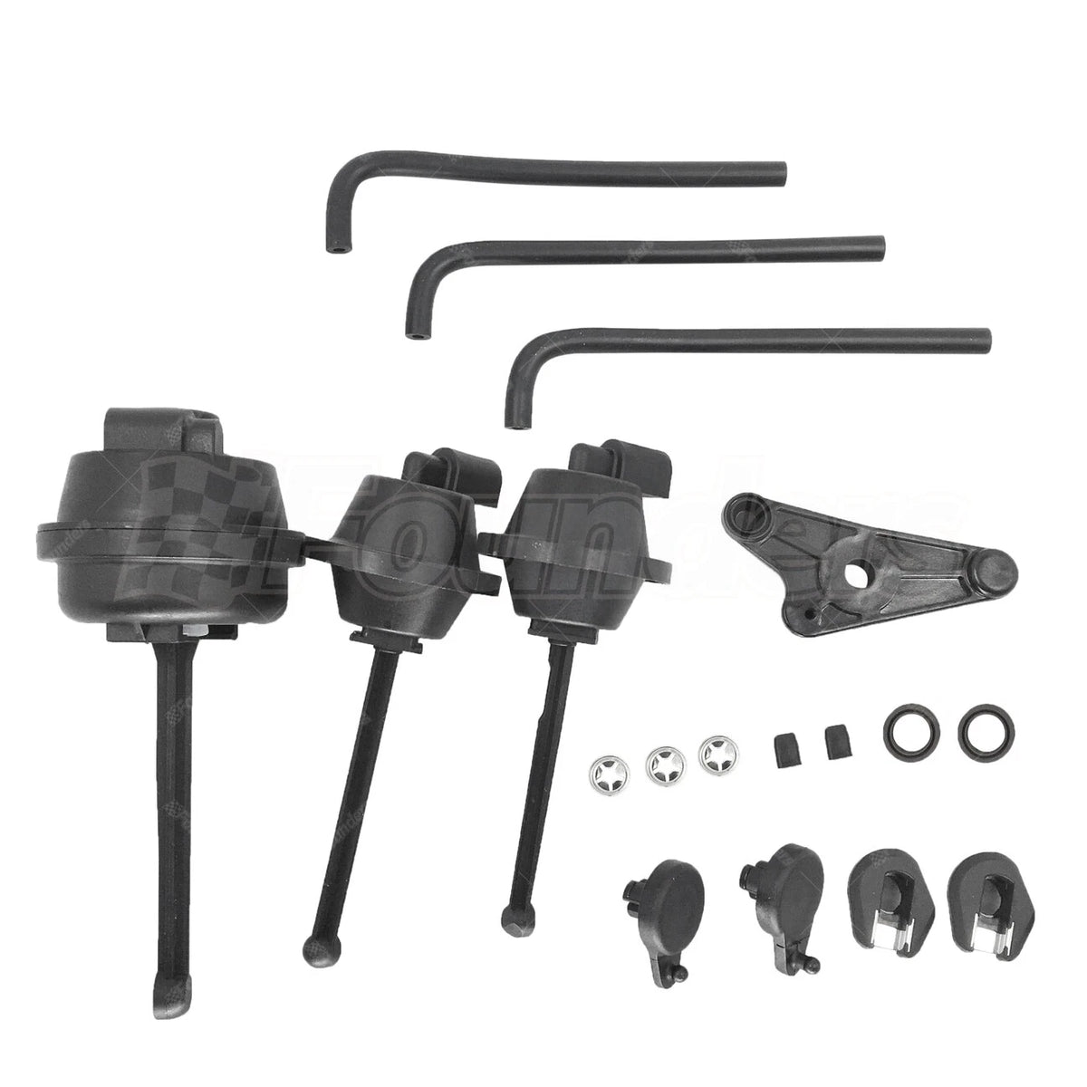 Set of Intake Manifold Air Flap Runner Repair Kit for Mercedes-Benz C230 (2000–2009)