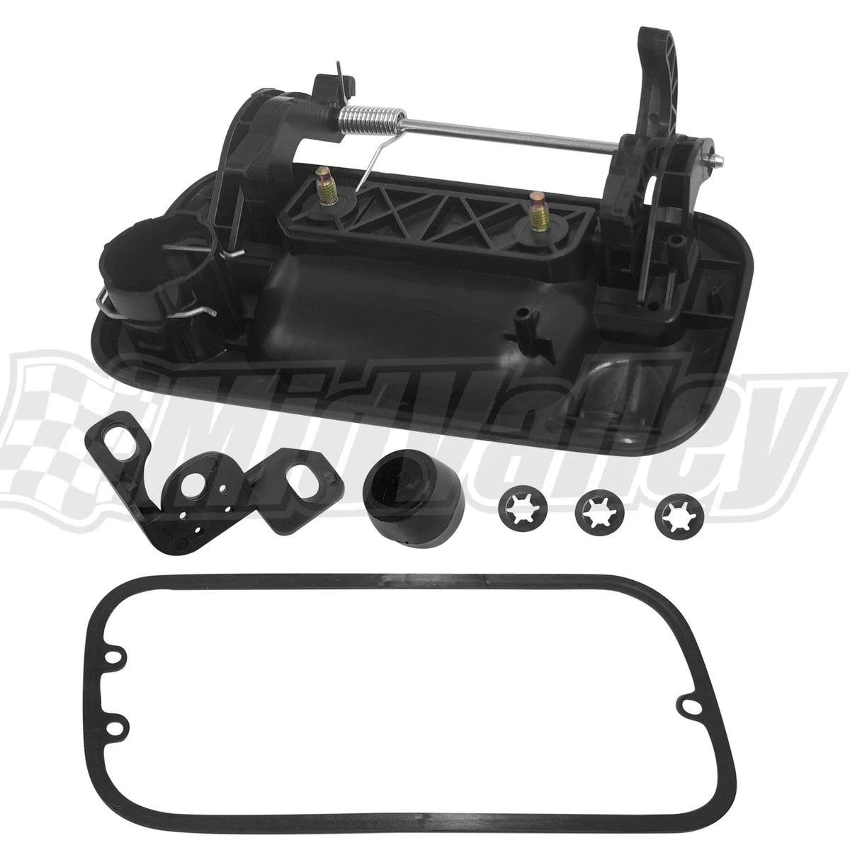 Black Textured Tailgate Handle for Ford F-150 F-250 F-350 F-450 F-550 (2004–2023)