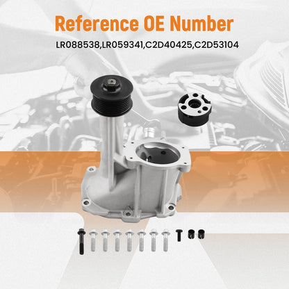 Supercharger Snout Rebuild Kit for Land Rover Range Rover LR4 Jaguar XF XJ (2010–2019)