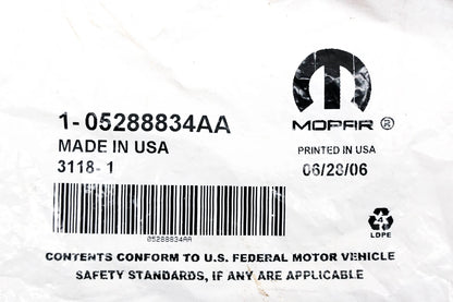 Fog Lamp Bumper Plug for Mopar (05288834AA, 5288834AA)
