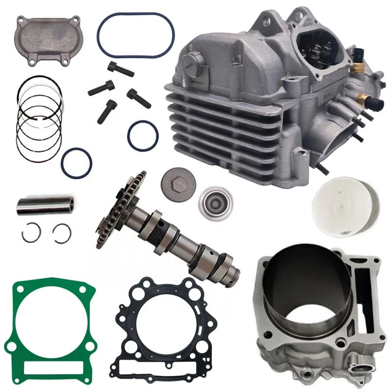 Cylinder Head with Camshaft Rebuild Kit for Hisun 750 Coleman Challenger (2017–2023)