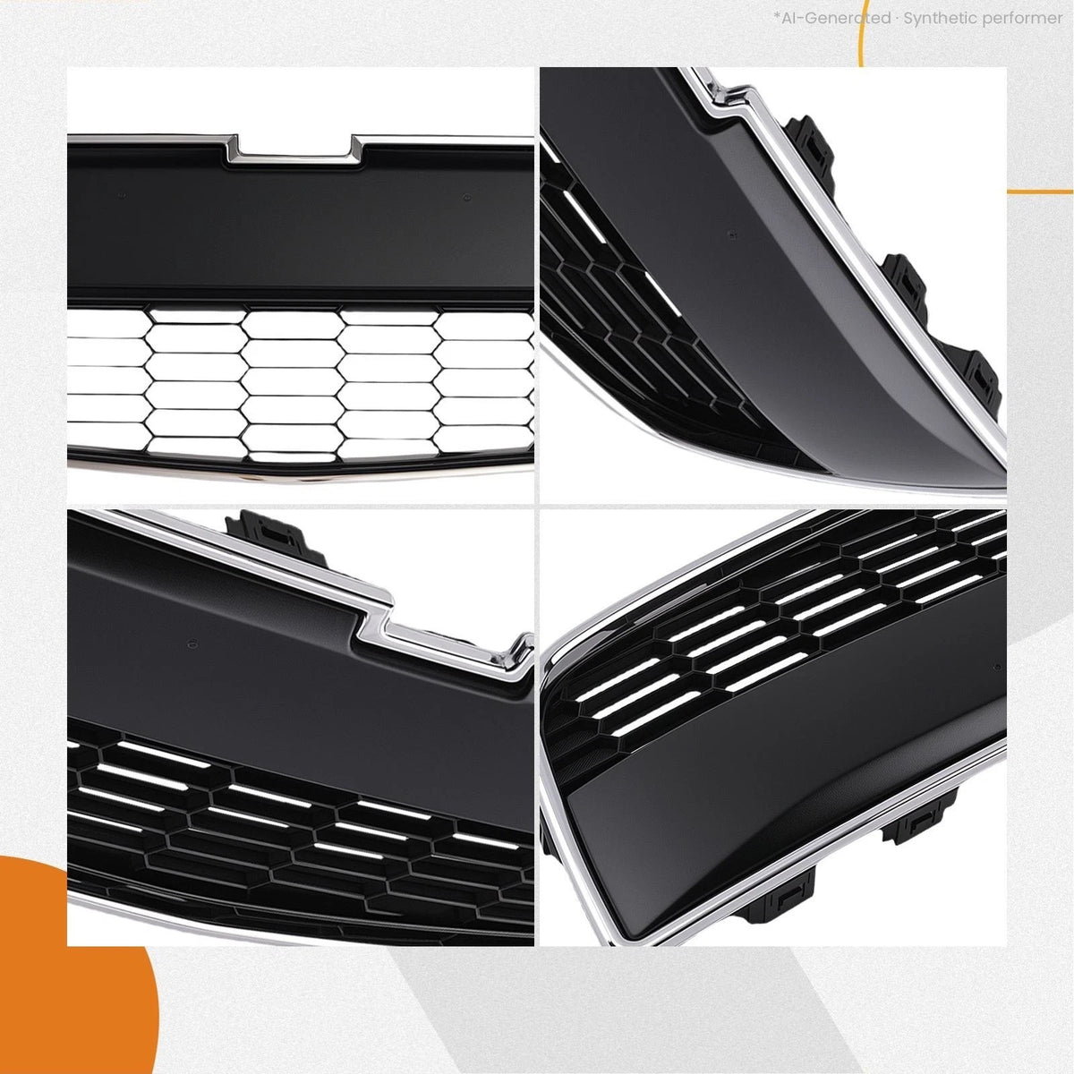 Chrome Front Grille for Chevrolet Sonic LTZ/LT/LS (2012–2016) 95227395
