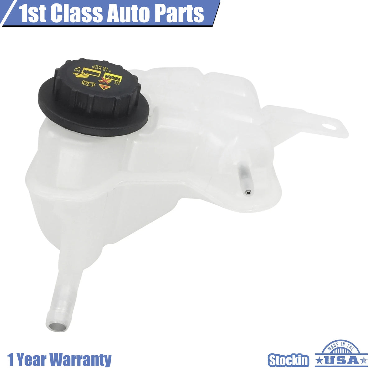 Radiator Coolant Overflow Reservoir Tank w/Cap for Ford Lincoln Mercury (N/A) 603-087