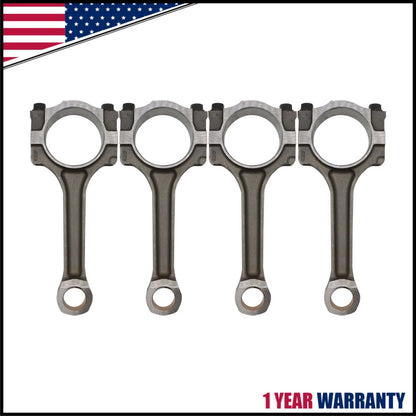 Set of 4 Connecting Rods for Chevrolet Cobalt, Buick Regal 2.4L (2006–2017) 12654958