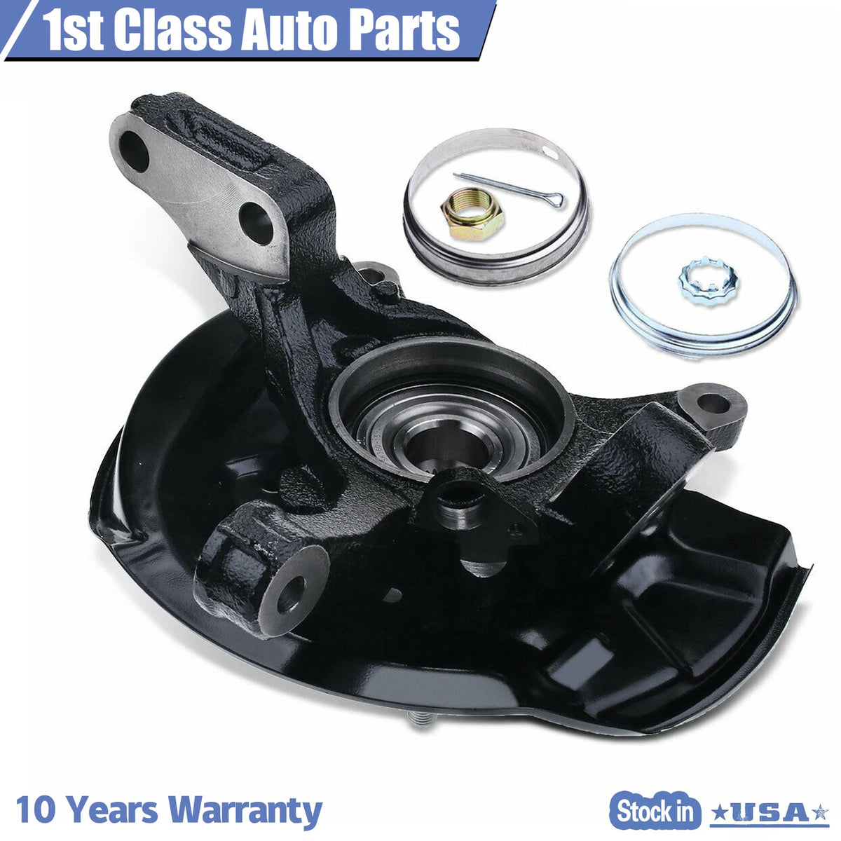 Front Left Driver Wheel Hub Steering Knuckle for Toyota Camry (1997–2001)