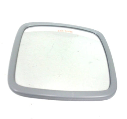 Velvac 6.5" x 6" White Steel Wide Angle Convex Blind Spot Mirror Head