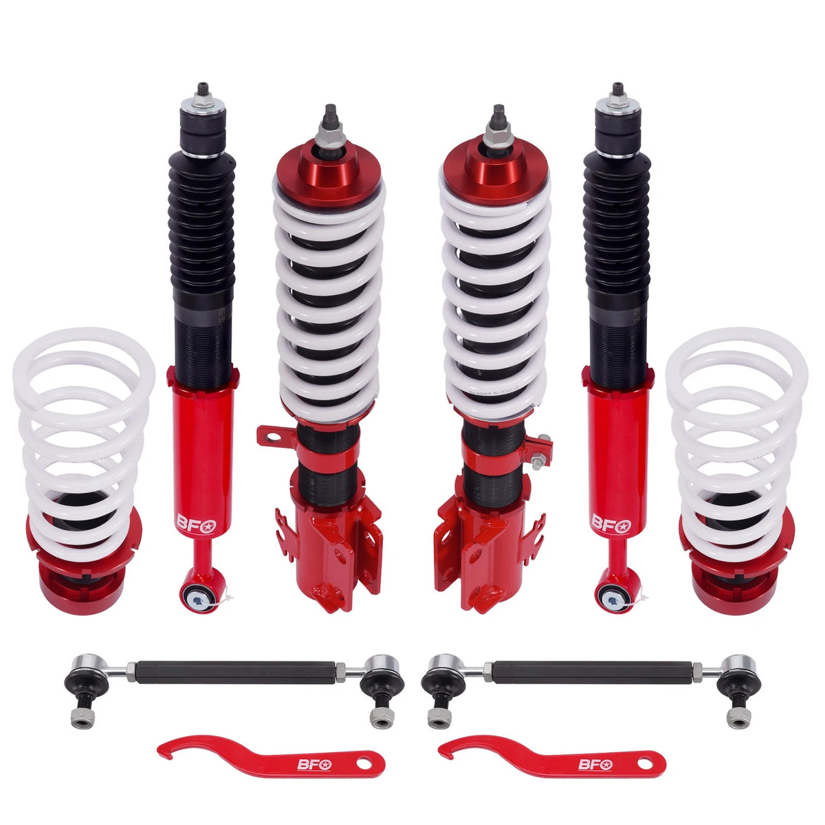 Adjustable Coilover Lowering Kit for Toyota Yaris (2006–2011)