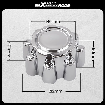 Set of 4 Wheel Center Hub Caps for Ford F250 F350 Excursion (1999–2005) 560-3340 C3338