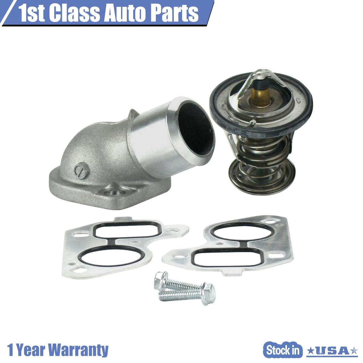 Water Pump & Thermostat for Chevrolet Express 2500/3500, GMC Savana 3500 (2007–2016)