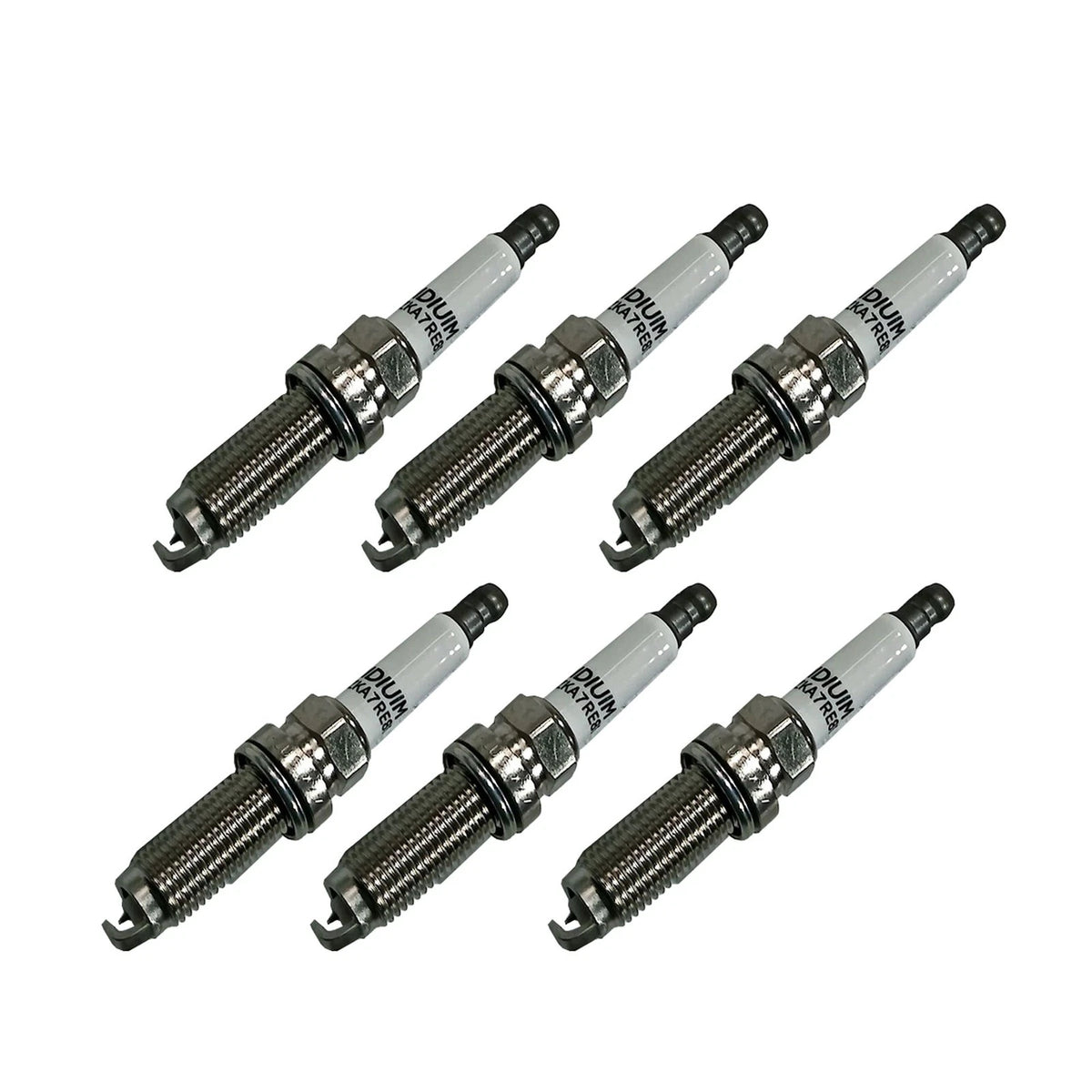 Set of 6 Spark Plugs for Land Rover Discovery Range Rover 3.0L (93476 SILZKAR7E8S)