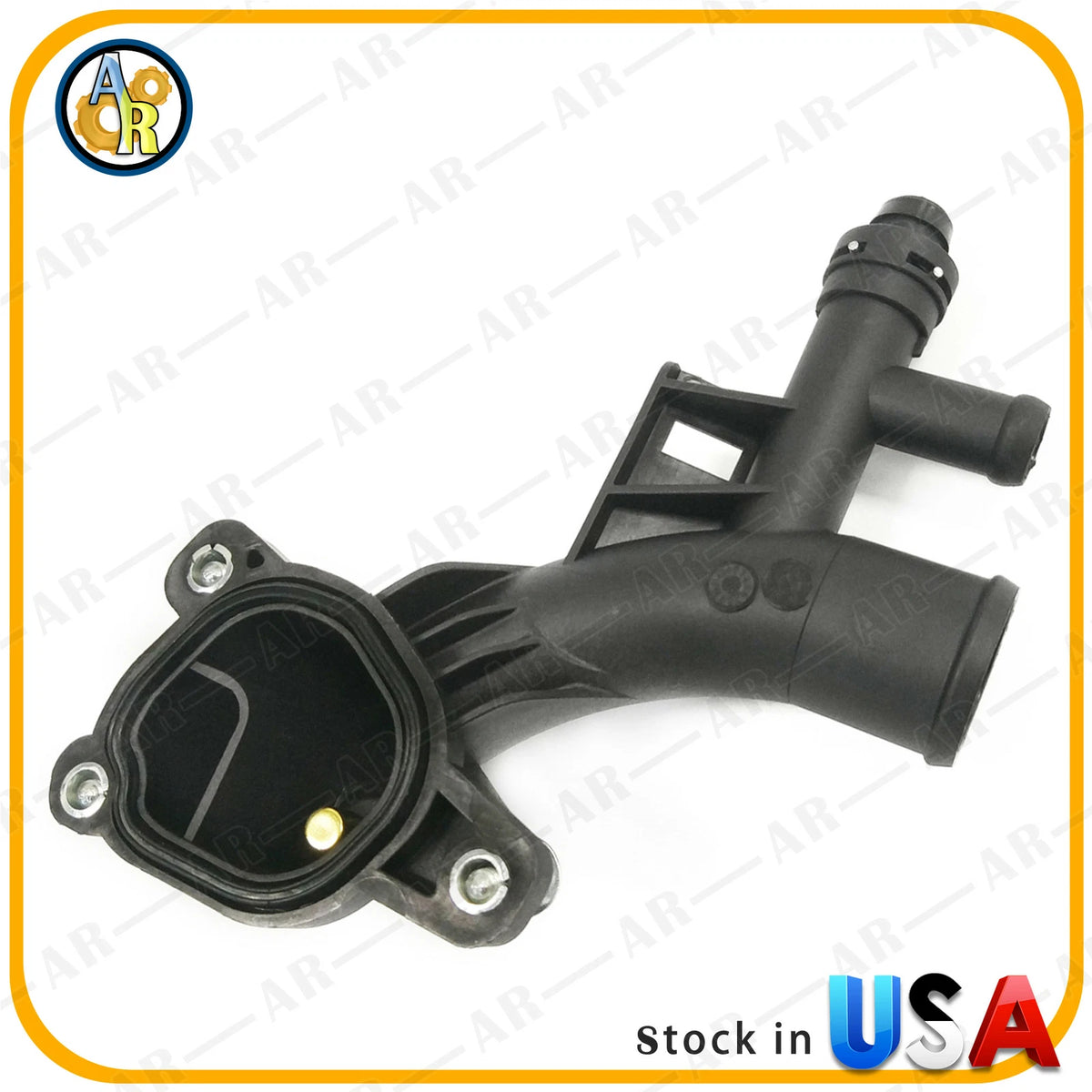 Water Pump Outlet Thermostat Housing for Buick Encore, Chevrolet Cruze, Sonic, Trax (2013–2021)