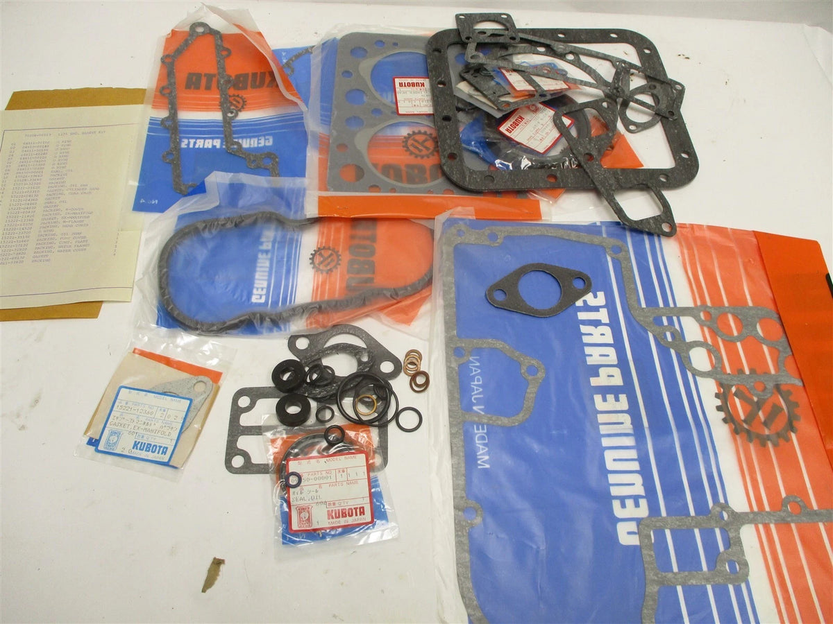 Complete Engine Gasket Kit for Kubota L175 Z750-A 70000-00103