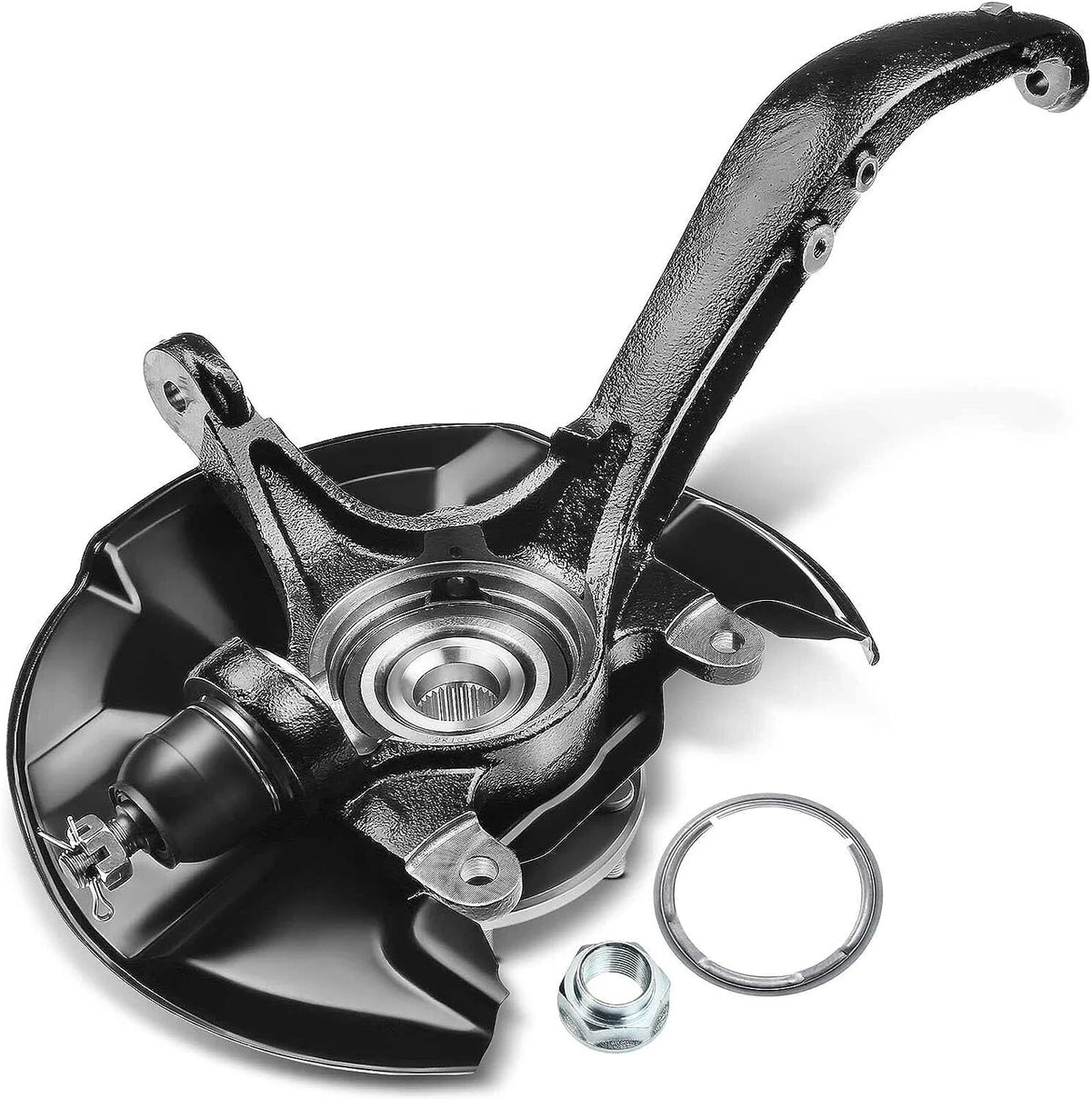Front Left Steering Knuckle & Wheel Hub Bearing Assembly for Honda Accord (2003–2007)