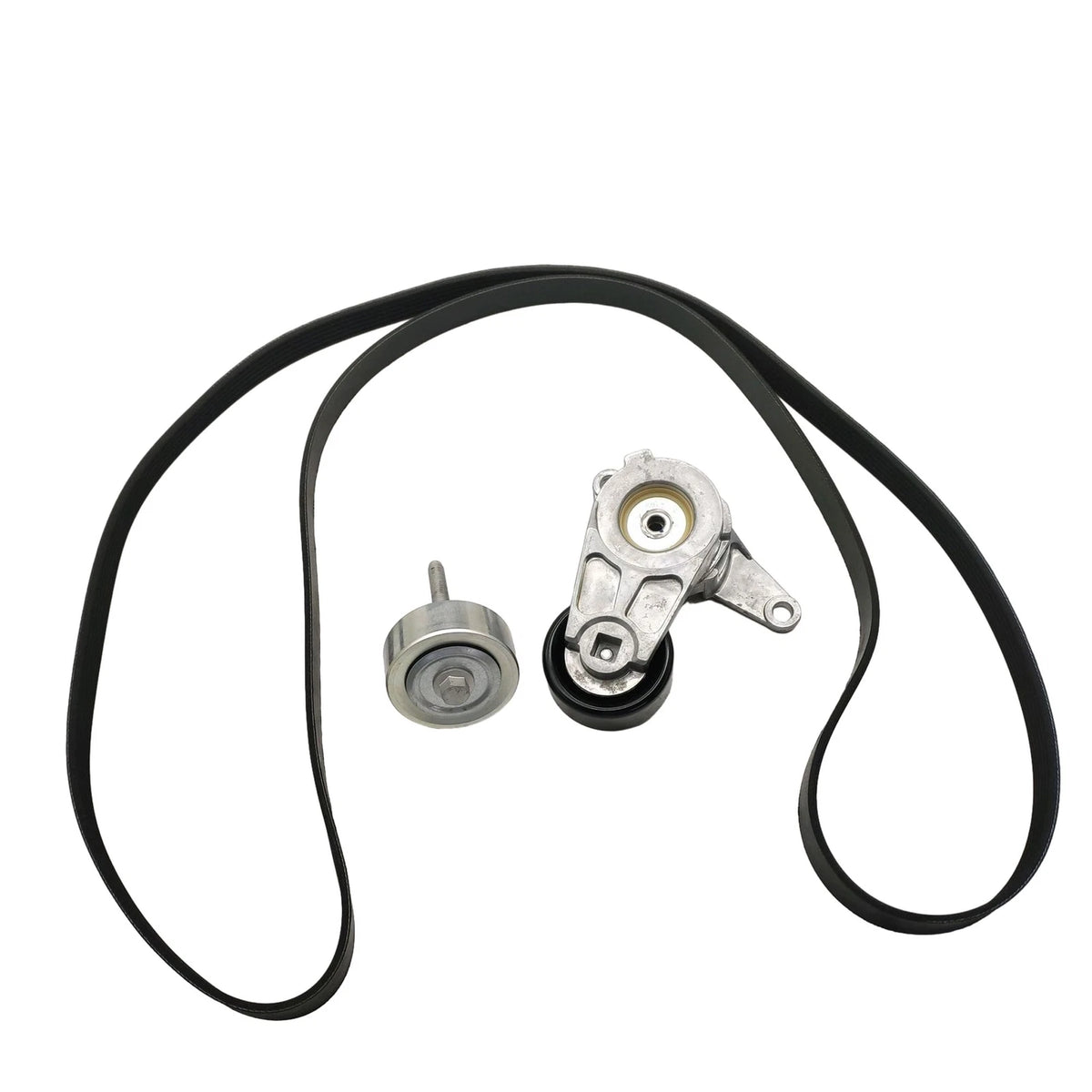 Serpentine Belt Tensioner Pulley Kit for Buick Cadillac SRX GMC Saturn Saab 9-4X (2010–2016)