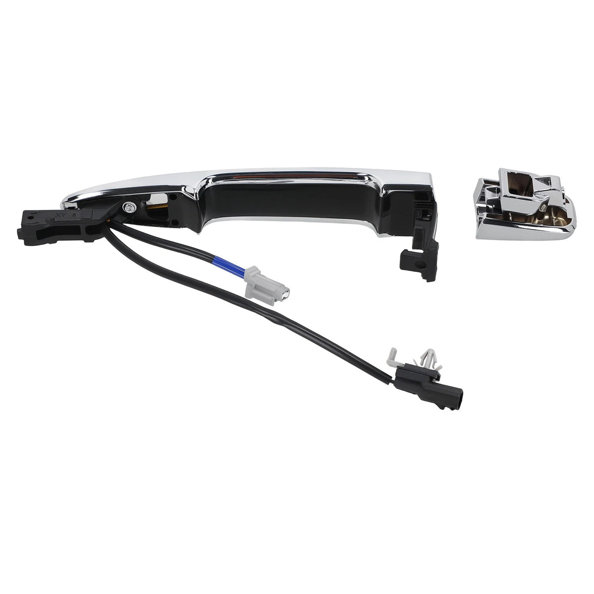 Front Right Exterior Door Handle for Nissan Leaf S SL SV (2011–2019) Silver