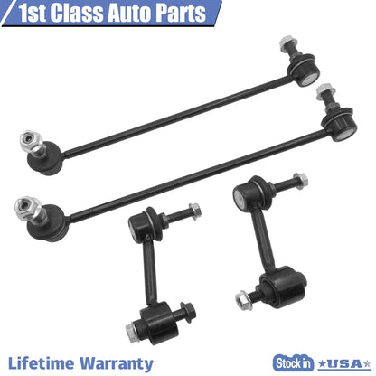 Set of 4 Sway Bar Links for Audi A3 Quattro (2006–2014)