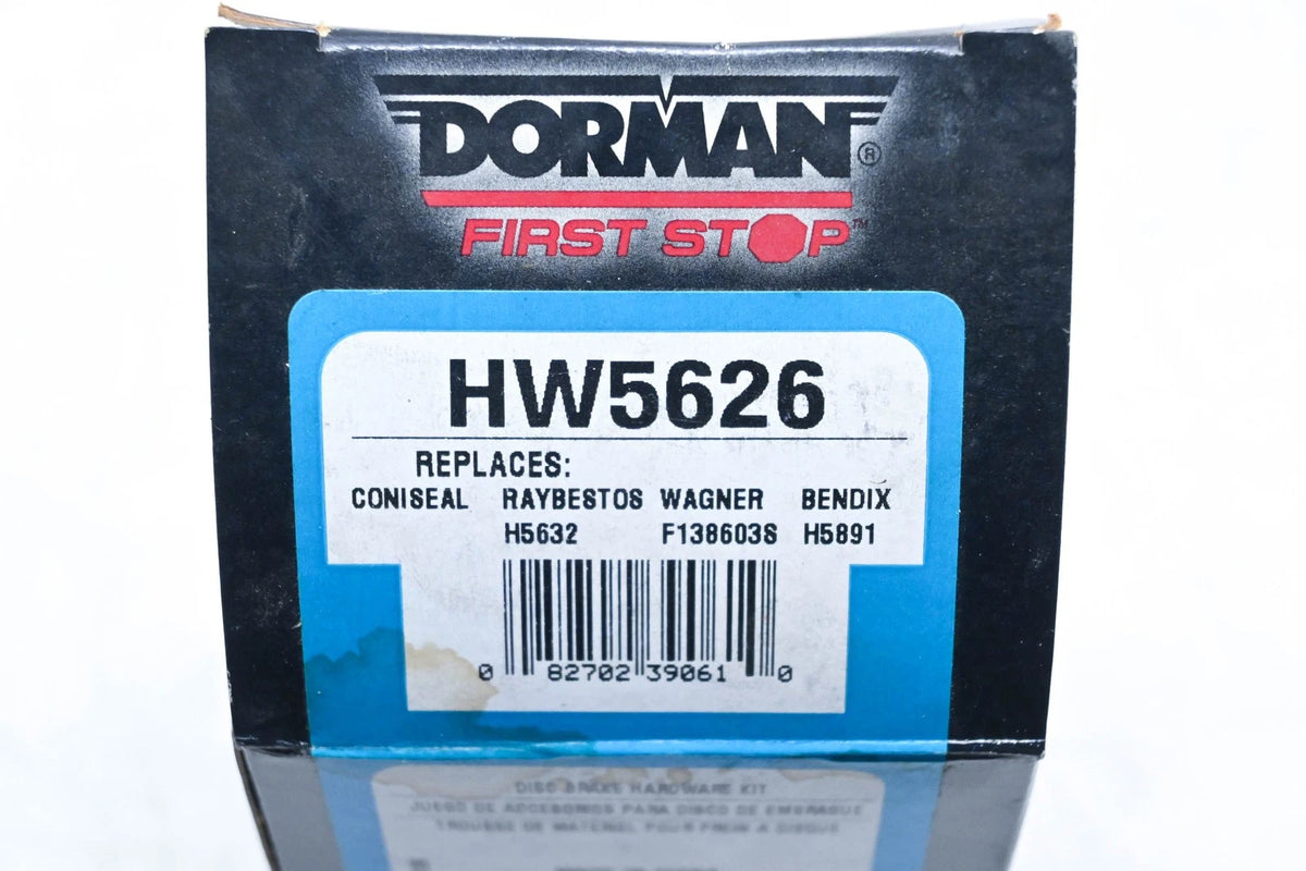Disc Brake Hardware Kit for Dorman HW5626, H5632, F1386038 (NOS)