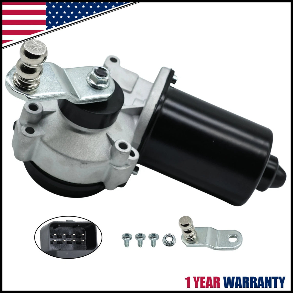 Front Windshield Wiper Motor for Cadillac STS CTS SRX (2003–2011)