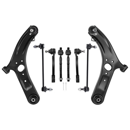 Front Lower Control Arm Ball Joint Sway Bar Outer Tie Rod for Accent (2012–2017)