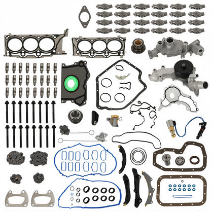 Timing Chain Kit with Pump for Chrysler Jeep Wrangler Dodge Charger VW 3.6L (2011–2015)