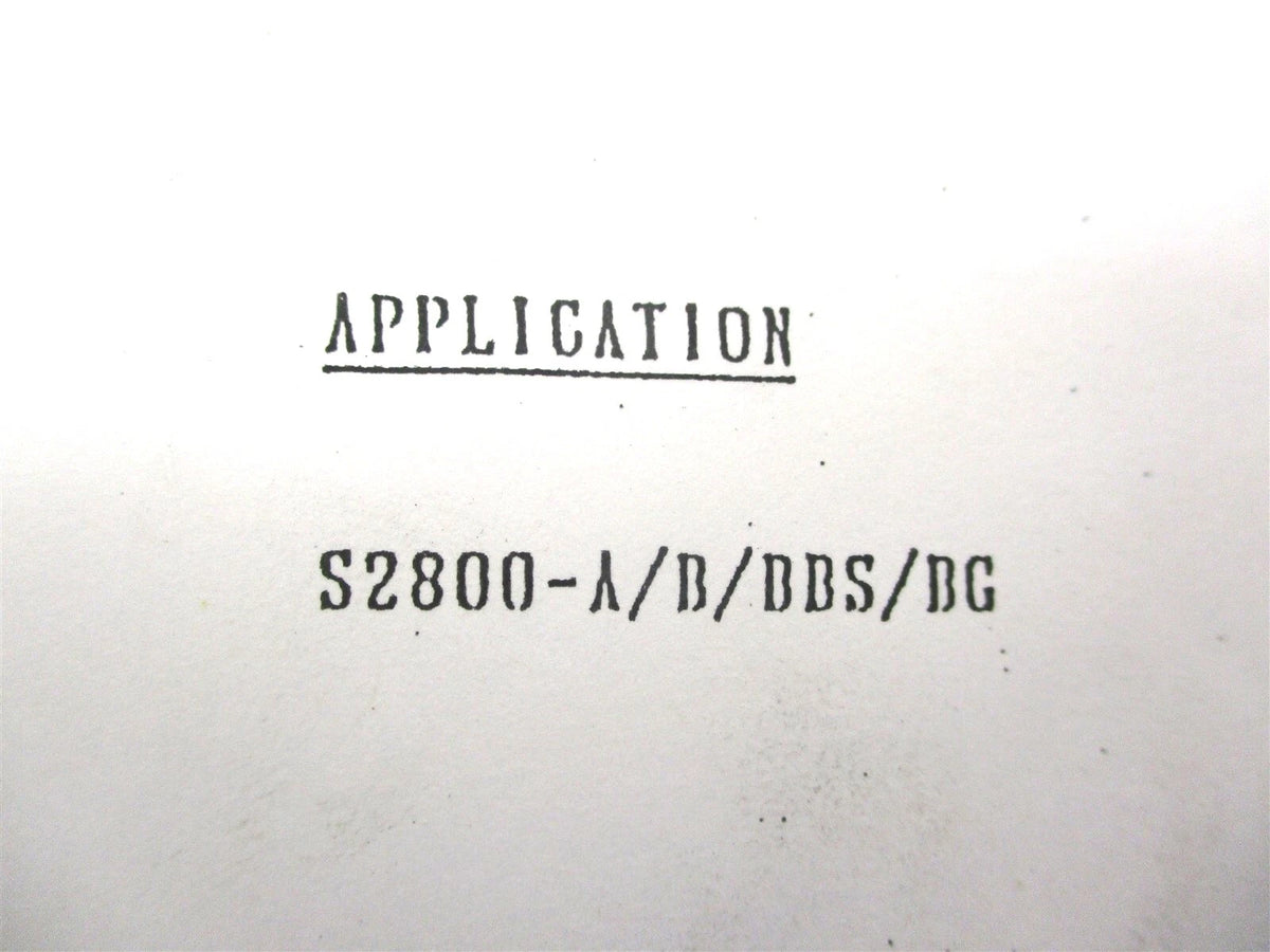 Piston and Ring Kit for Kubota S2800 (Oversize +.5mm) 07916-27000, 19274-21910