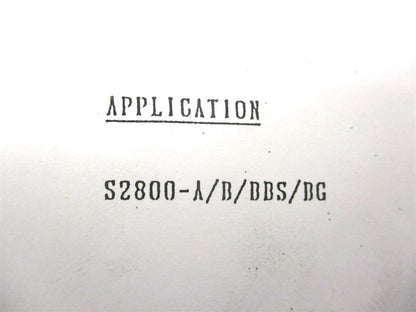 Piston and Ring Kit for Kubota S2800 (Oversize +.5mm) 07916-27000, 19274-21910