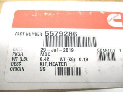 Heater Kit for Cummins ISB/QSB 6.7L Engines (5579286)