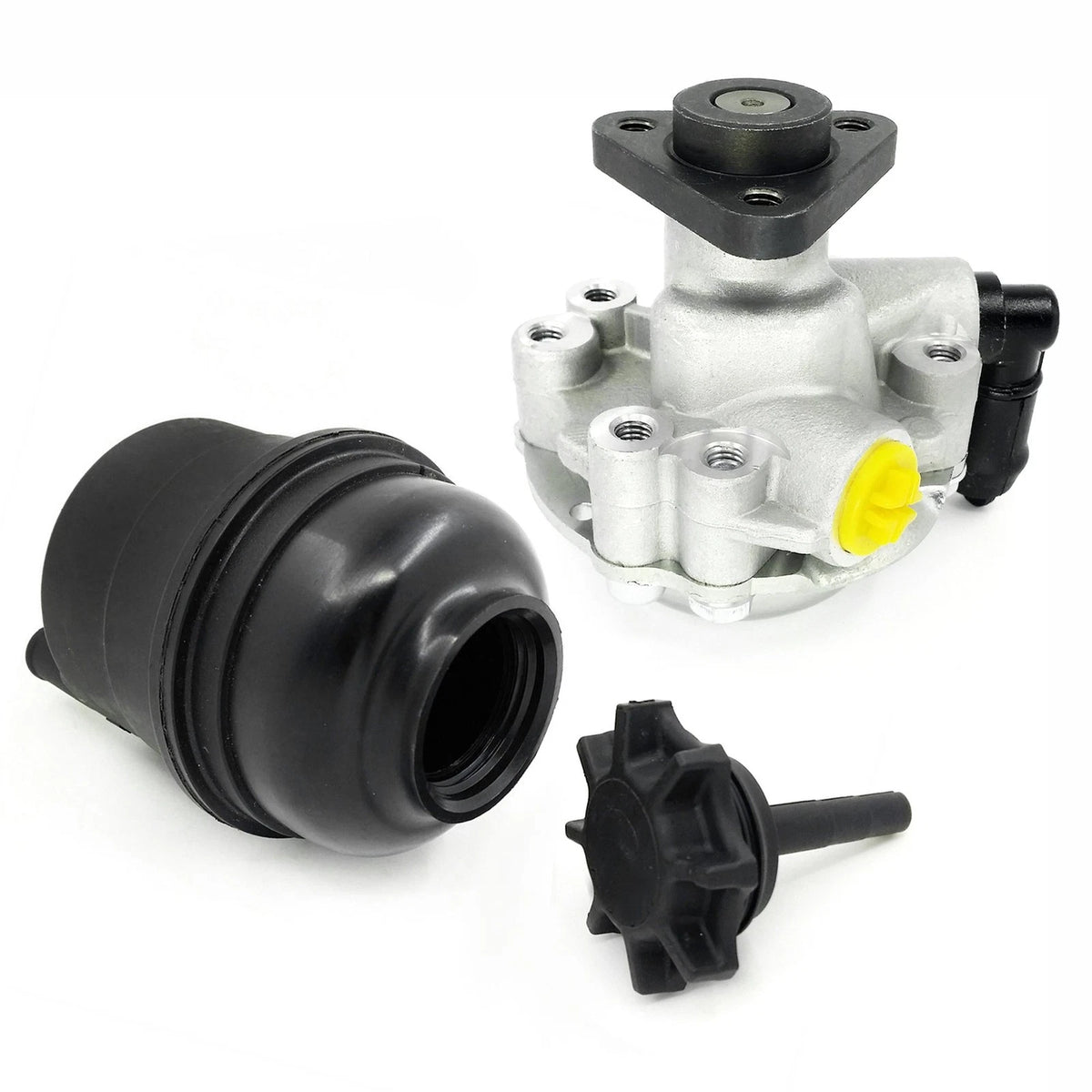 Power Steering Pump with Reservoir for BMW E46 323i 325i 328Ci 330i (1998–2006)