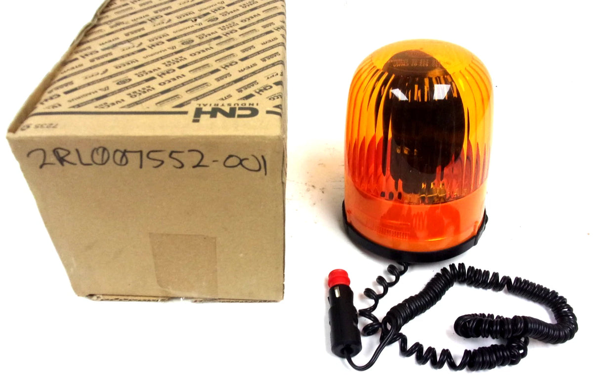 2X Hella Rotating Beacon Strobe Amber 12V Magnet Mount Plow Light (2010–2023)