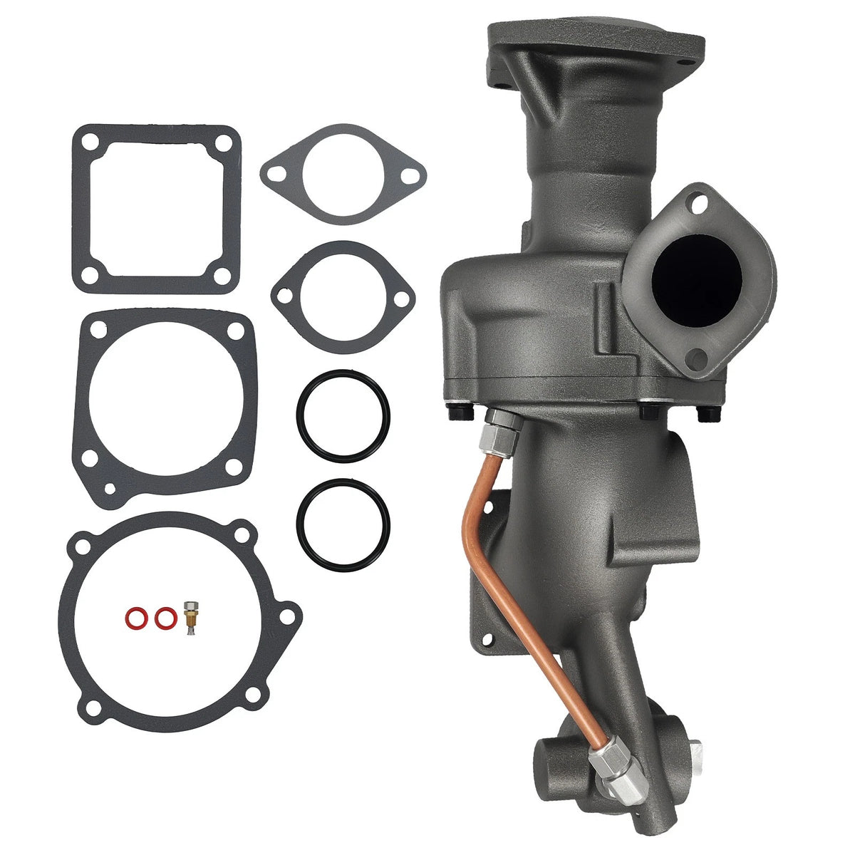 Engine Coolant Pump for Cummins KTA19 K19 (3011389, 3098964) w/ Gaskets