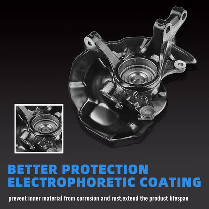 Front Steering Knuckle Wheel Hub Bearing Assy for Honda Pilot (2003–2008) 698-480 698-481