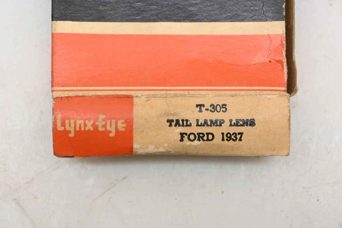 Lynx Eye T-305 Red Ruby Glass Tail Lamp Lens for