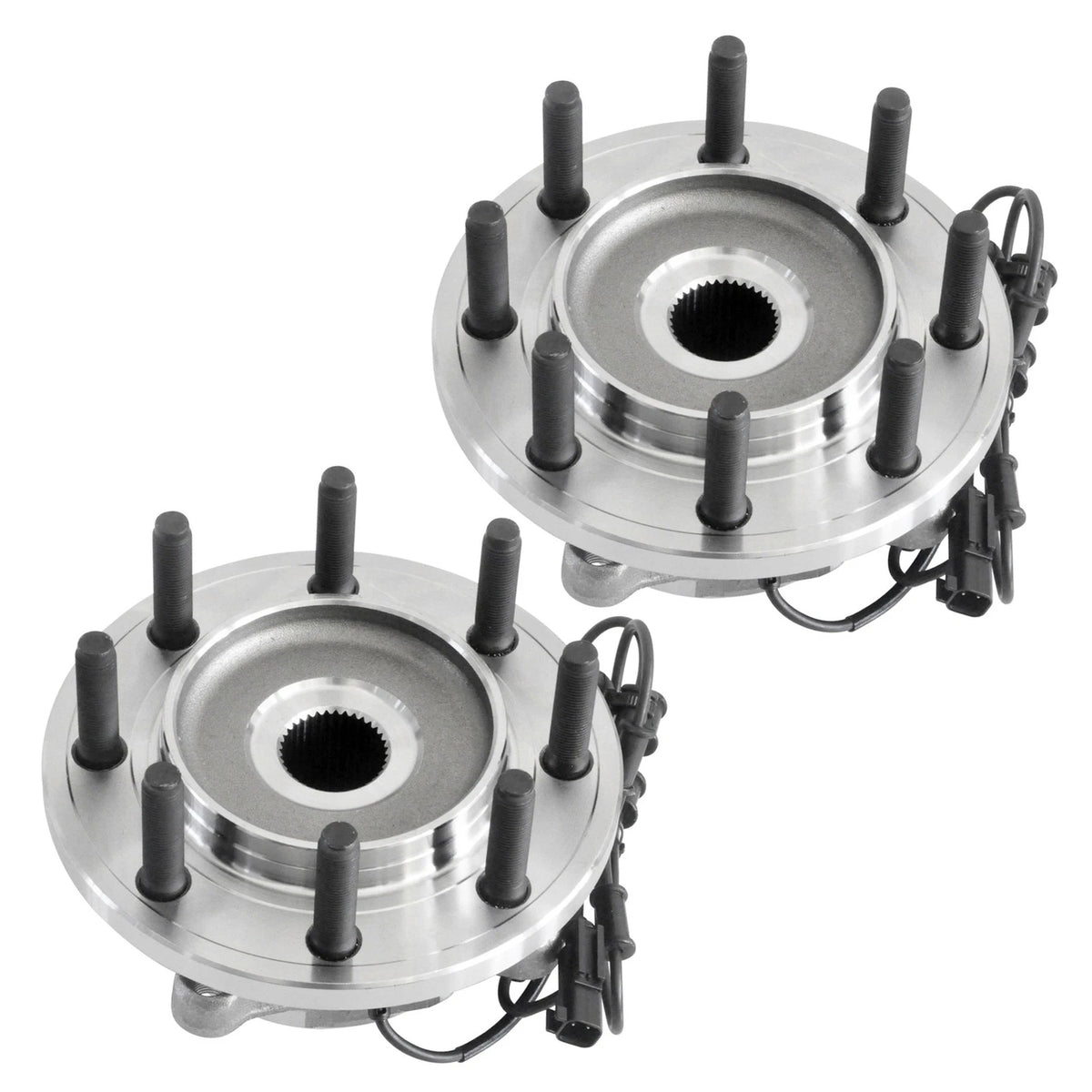 2X Front Wheel Bearing & Hubs 515122 for Dodge Ram 2500 3500 (2009–2011)