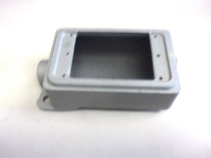 1/2" Cast 1 Gang Box for Oz Gedney FS150