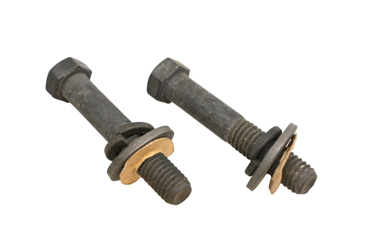 Set of 5 Hex Bolts 5/8"x 7/16-14 x 2-1/2" Grade 5 with Washers & Locknuts