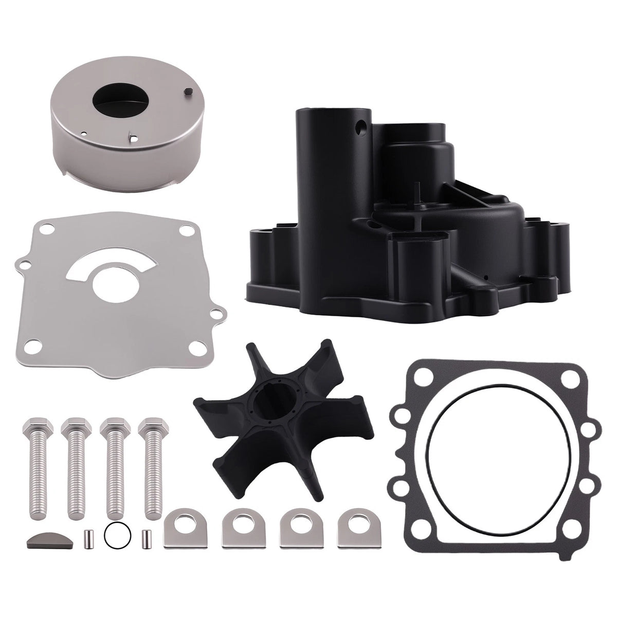 Complete Water Pump for Yamaha Outboard 150-250HP (18-3395, 6E5-44311-00-00)