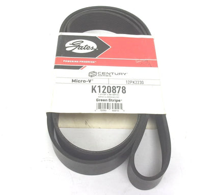 Gates Serpentine Micro-V Belt K120878 12PK2230 88-3/8" X 1-21/32" for