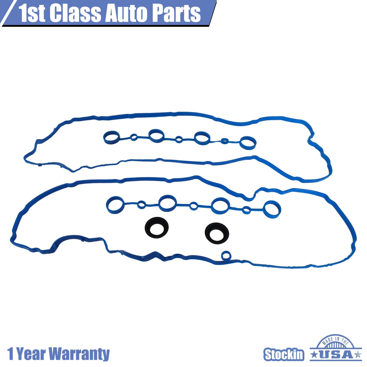 Set of 2 Valve Cover Gaskets for Porsche Cayenne 955 (2003–2010)