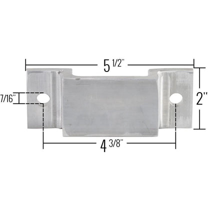 EZ Deck Step Ladder Mounting Brackets for