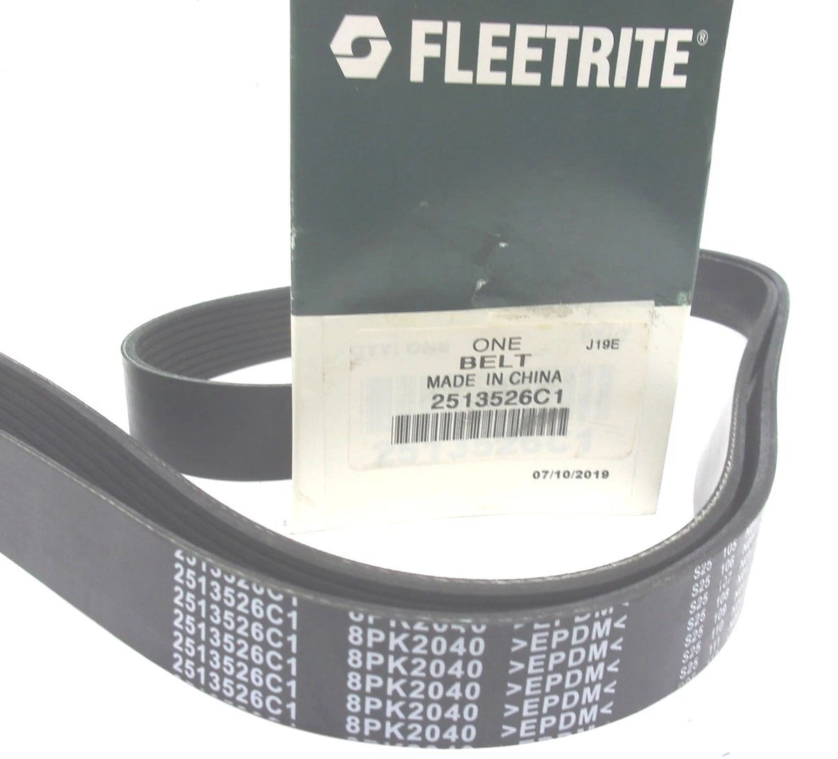 Serpentine V-Belt 8PK2040 for International (2513526C1)