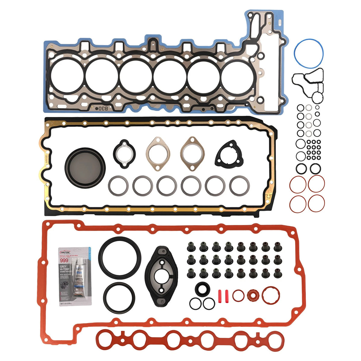 Complete Head Gasket Set MLS for BMW E60 525i 530i 3.0L N52 (2006–2007)