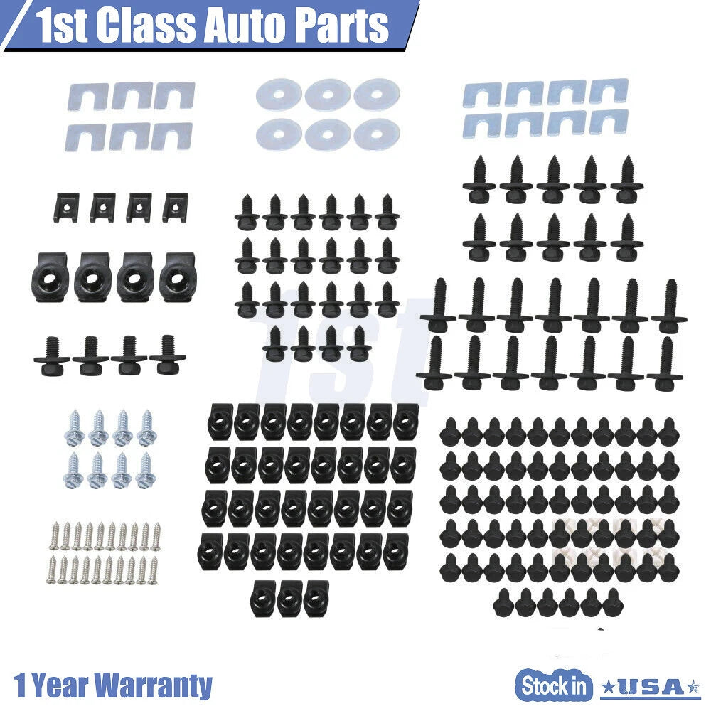 210Pcs Front End Sheet Metal Hardware for Chevy Pickup Truck (D287-SMH210)