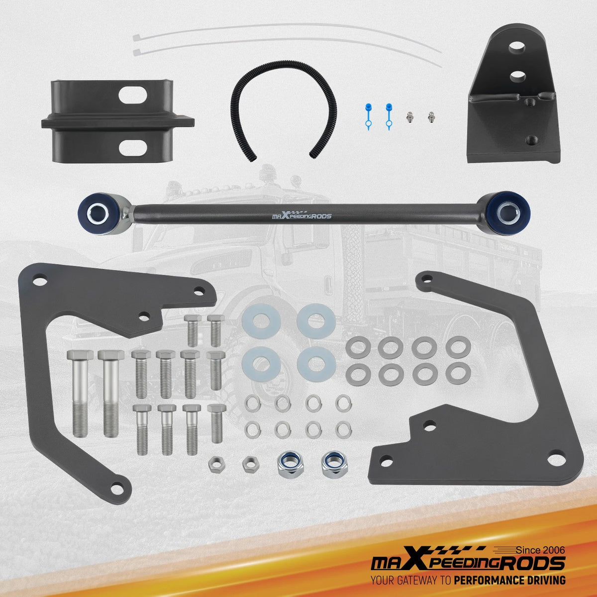 Rear Axle Trac Bar for Ford F53 (2016–2020) 20-22K GVWR